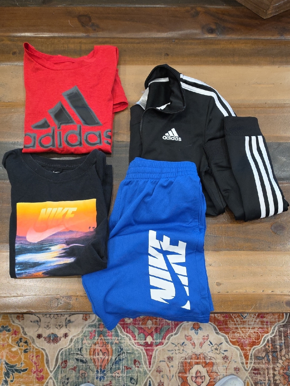 Nike/Adidas 4 Piece Bundle Youth Medium 10/12
